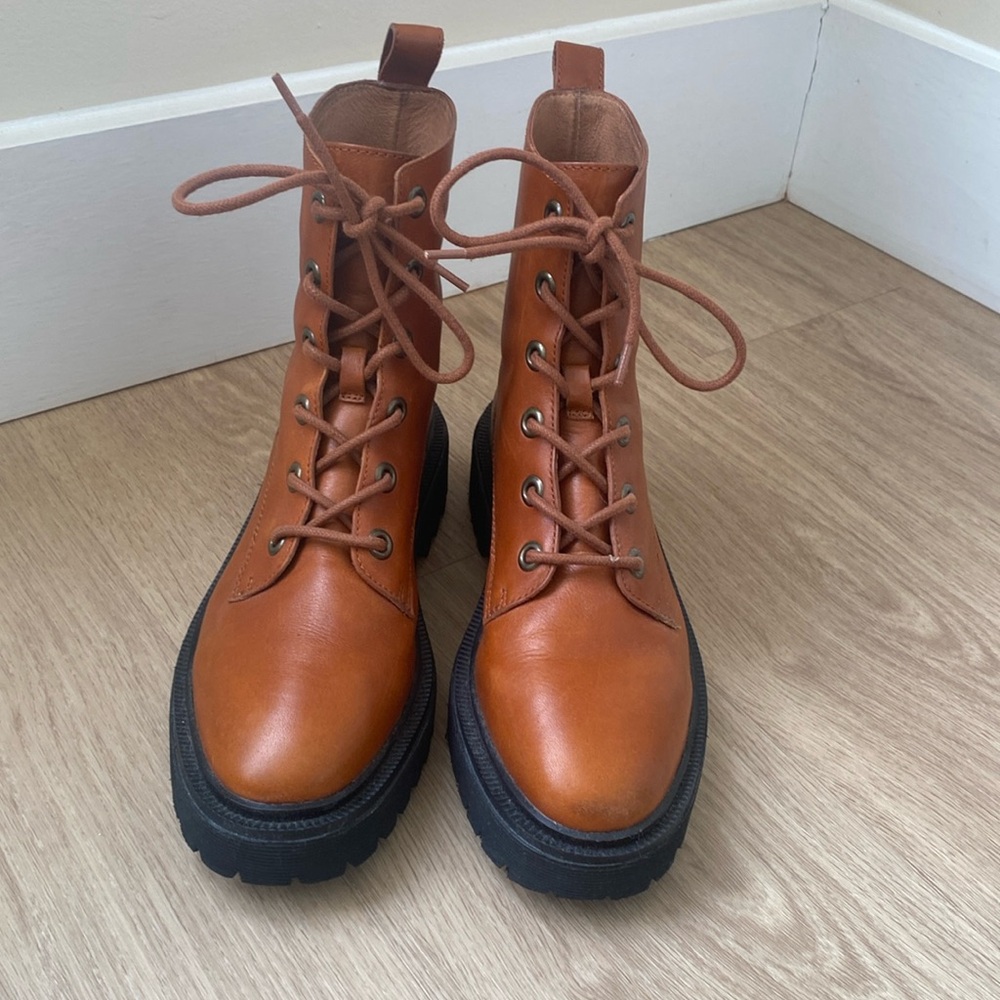 Madewell “Rayna Lace Up Boot”